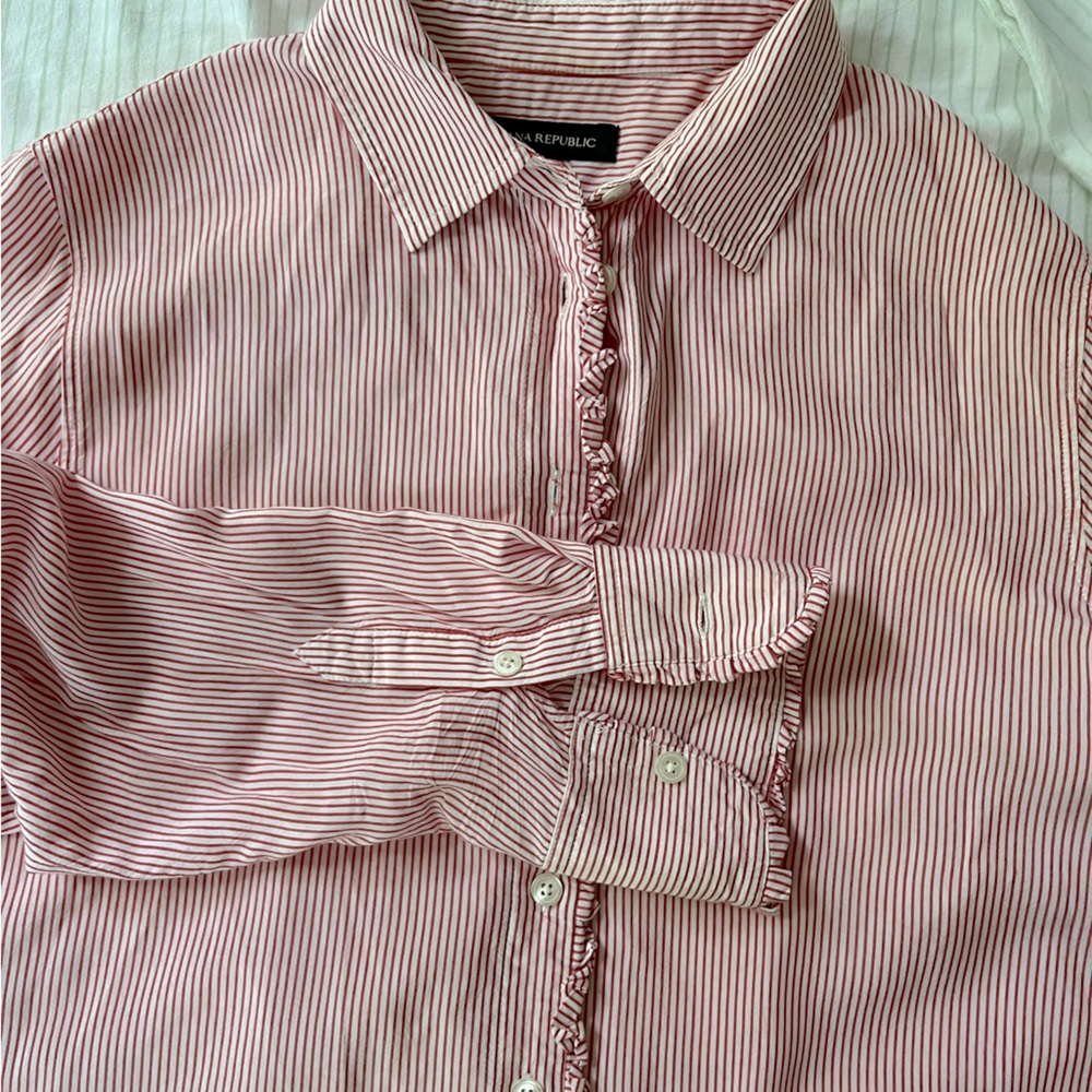 Banana Republic striped shirt